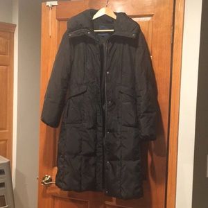 Cole Haan long puffer jacket
